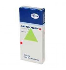 Azitrocin 4 Tabletas 500mg