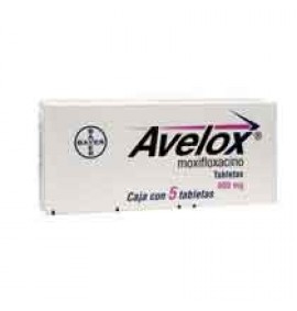 Avelox 5 Tabletas 400mg