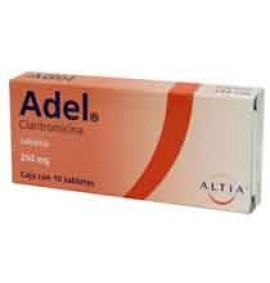 Adel 10 Tabletas 250mg