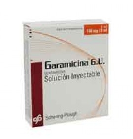 Garamicina Gu 5 Ampolletas 160mg