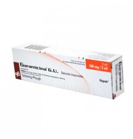 Garamicina Gu Hypak Solución 160mg