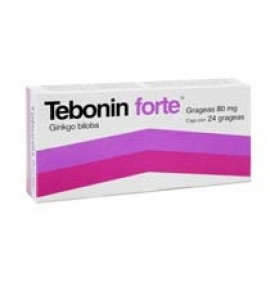Tebonin Forte 24 Grageas 80mg