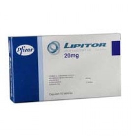 Lipitor 15 Tabletas 20mg