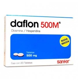 Daflon 500M 20 Tabletas 500mg