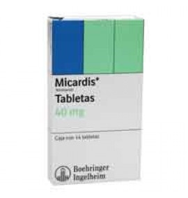 Micardis 14 Tabletas 40mg