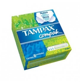 TAMPAX COMPAK 8 SUPER