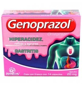 GENOPRAZOL C 14 20MG HIPERACID