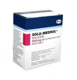 Solu Medrol Solución Inyectable 500mg