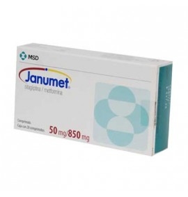 Janumet 28 Comprimidos 50mg (850mg)