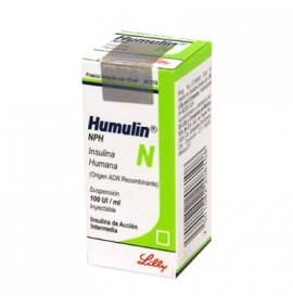 Humulin NPH Solución Inyectable 10ml (100ui/ml)
