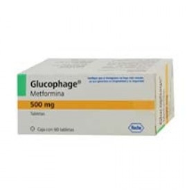 Glucophage 60 Tabletas 500mg