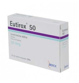 Eutirox 50 Tabletas 50mcg