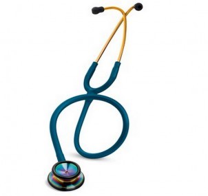 Estetoscopio classic II adulto arco iris - azul caribeño