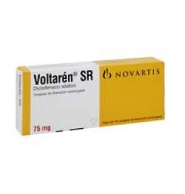 Voltarén Sr 30 Grageas De Liberación Prolongada 75mg