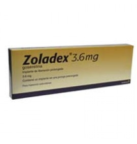 Zoladex Implante De Liberación Prolongada 3.6mg