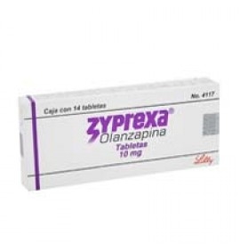 Zyprexa 14 Tabletas 10mg