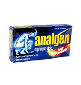Analgen 20 Tabletas Muscular
