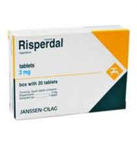 Risperdal Quicklet 20 Tabletas 3mg