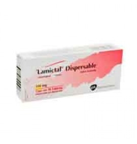 LamictalDispersable 28 Tabletas 100mg