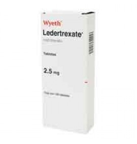 Ledertrexate 100 Tabletas 2.5mg