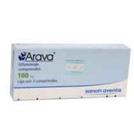 Arava 3 Tabletas 100mg
