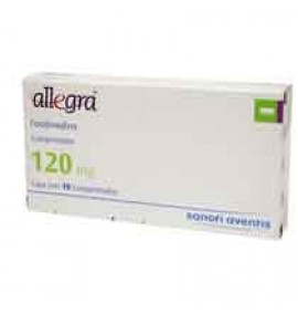 Allegra 10 Comprimidos 120mg