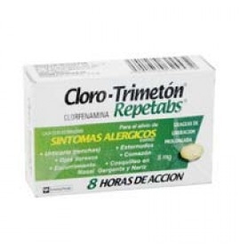CLOROTRIMETON RPS GRAG 20 8MG