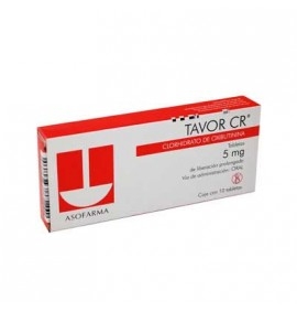 TAVOR-CR T 10 5MG