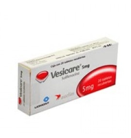 Vesicare 20 Tabletas 5mg