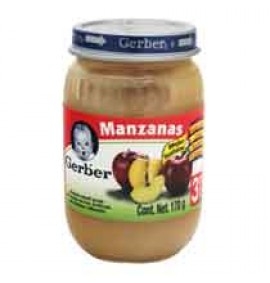 GERBER FRUT MANZ 3A 170G
