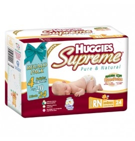 HUGGIES SUPREME RECIEN N 20