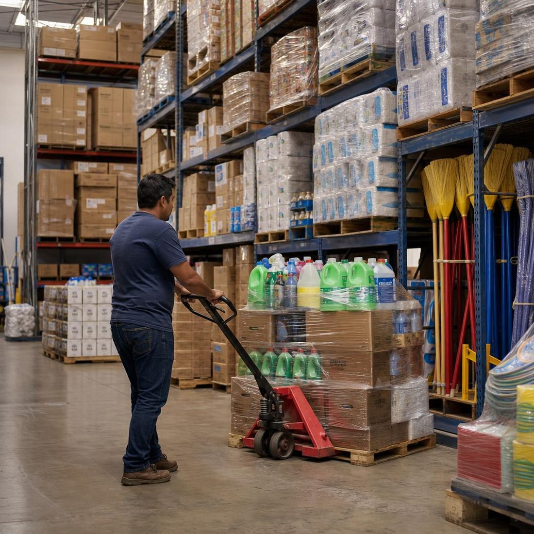 Almacén de producto de Tienda Equipos Médicos en México
